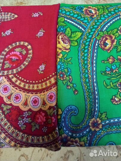 Павловопосадский платок шерсть