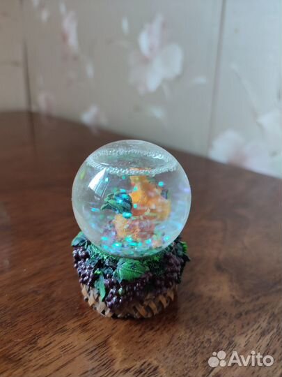 Вазочка хрусталь советских времён с приколом