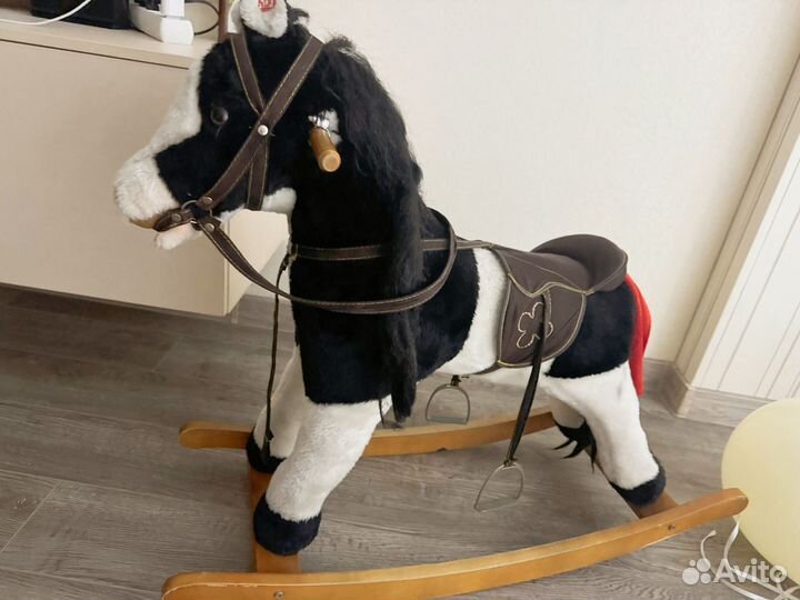 Игрушка конь качалка