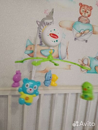 Мобиль музыкальный детский