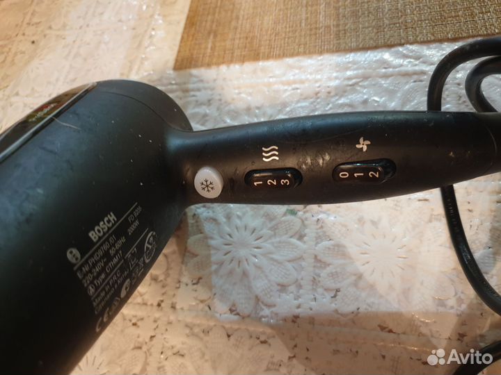 Фен boch FD9205 профессиональный
