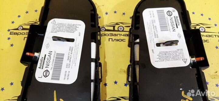 Подушка безопасности в сидение Nissan Qashqai j10