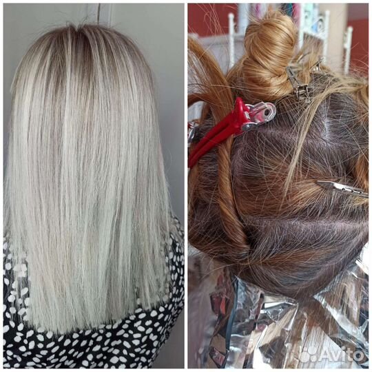 Окрашивание волос колорист парикмахер