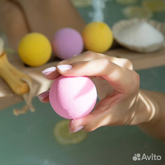 Бомбочки для ванны на любой вкус. Набор 12 шаров