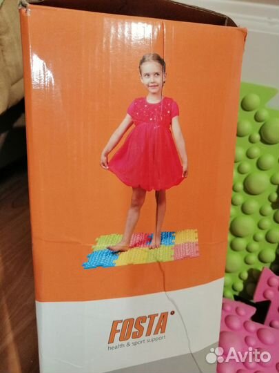 Массажный коврик ортопедический для детей