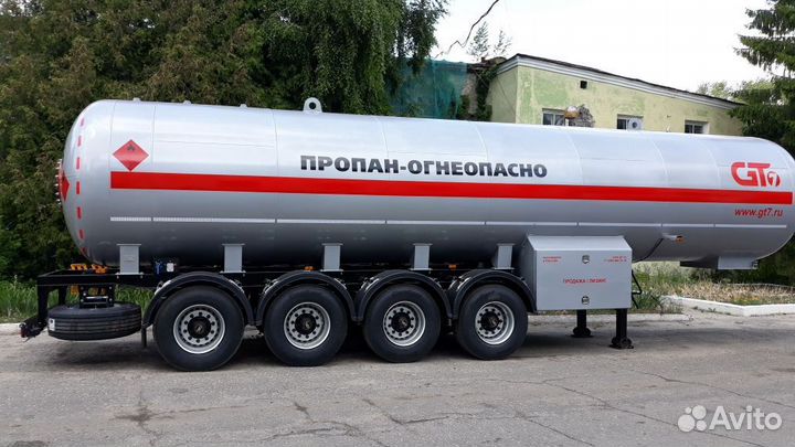 Полуприцеп газовоз GT7 ППЦТ-44, 2023