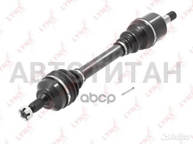 Привод в сборе перед лев citroen C4 LC (04- ) 1.6