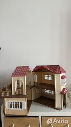 Sylvanian families большой дом со светом