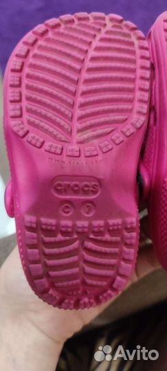 Crocs c7 для девочки 22,5