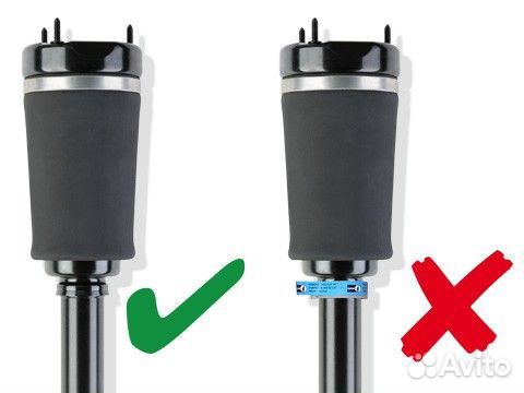 Амортизатор с пневмобалоном передний GL-Class W164