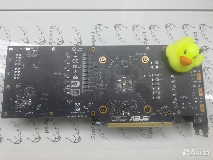 Asus RTX 3070 Turbo для сервера. Рабочая, гарантия