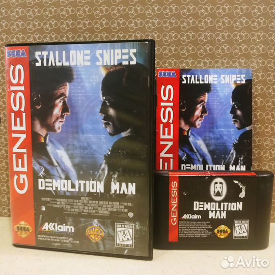 Demolition Man Sega Genesis оригинал