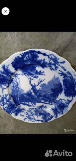 Тарелка панно Дулево СССР советская ретро