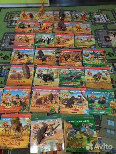 Коллекция deagostini-животные