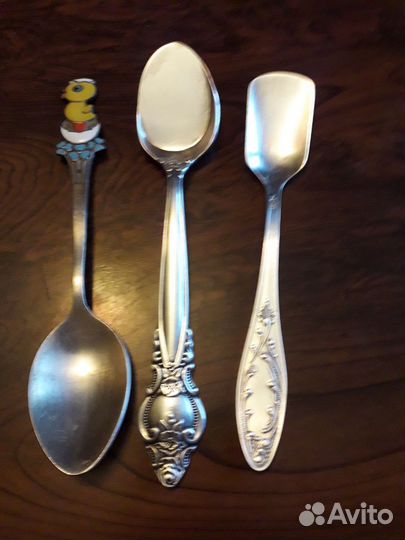 Ложка детская с ручкой цыпленок