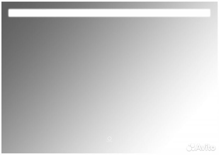 Зеркало azario 1000х700 сенсорный выключатель с ф