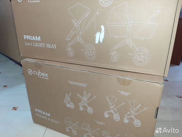 Cybex priam 3 новая 2 в 1