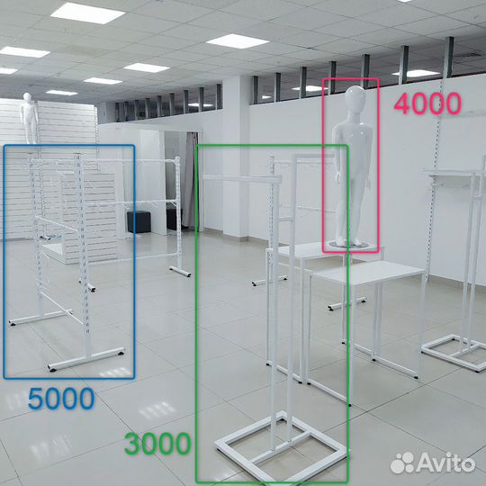 Оборудование для магазина одежды