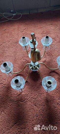Люстра потолочная бу