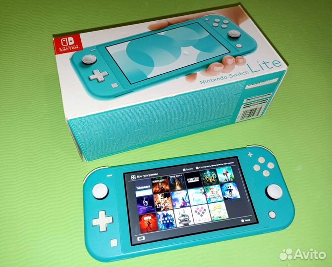 Nintendo switch lite прошит 160 GB