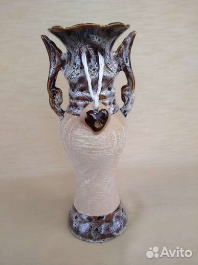 Керамическая ваза для цветов