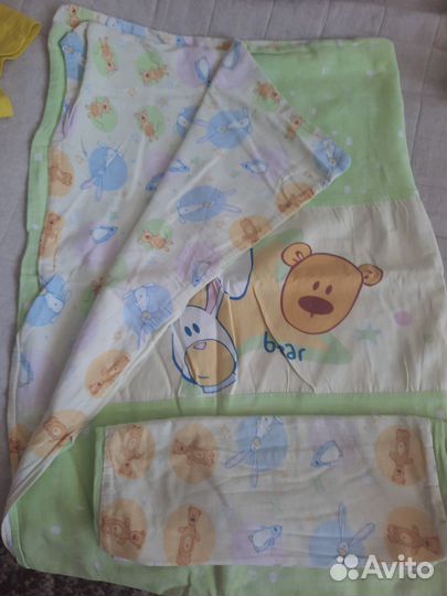 Детское одеяло с 2 комплектами постельного белья