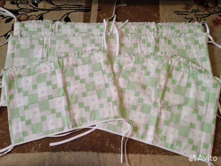 Бортики в детскую кроватку