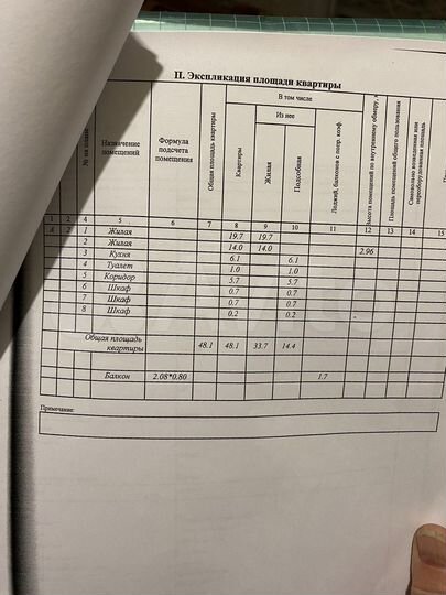 2-к. квартира, 48 м², 2/4 эт.