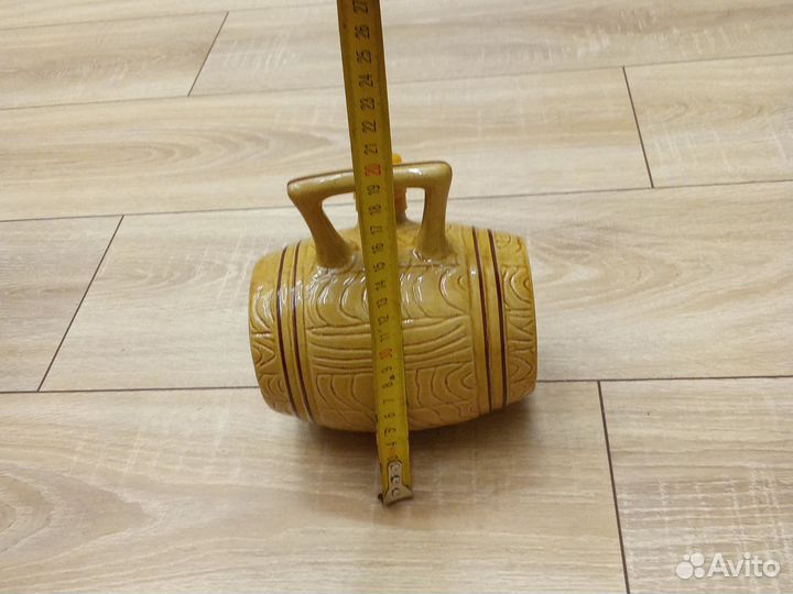 Керамический бочонок СССР для вина