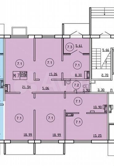 Торговая площадь, 123.8 м²