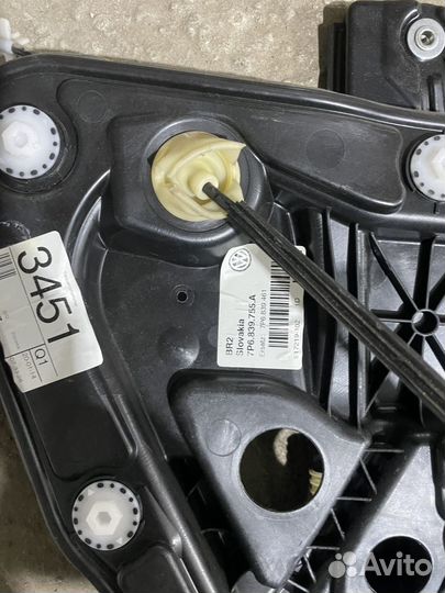 Стеклоподъемник задний левый touareg nf