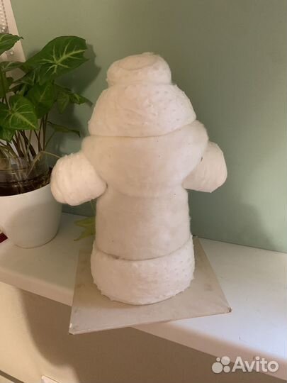 Дед мороз 80-90 годы ватный