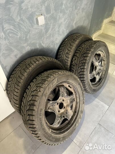 Hankook winter i pike rs 205 55 R16 + диски