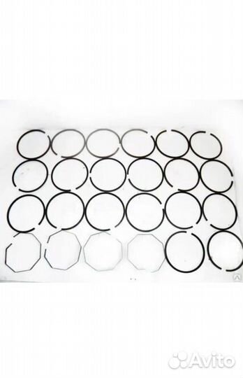 Поршня, гильзы, вкладыши, кольца(ман, вольво)