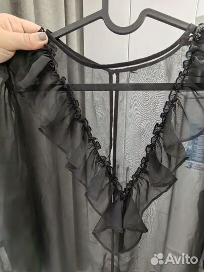 Прозрачное платье