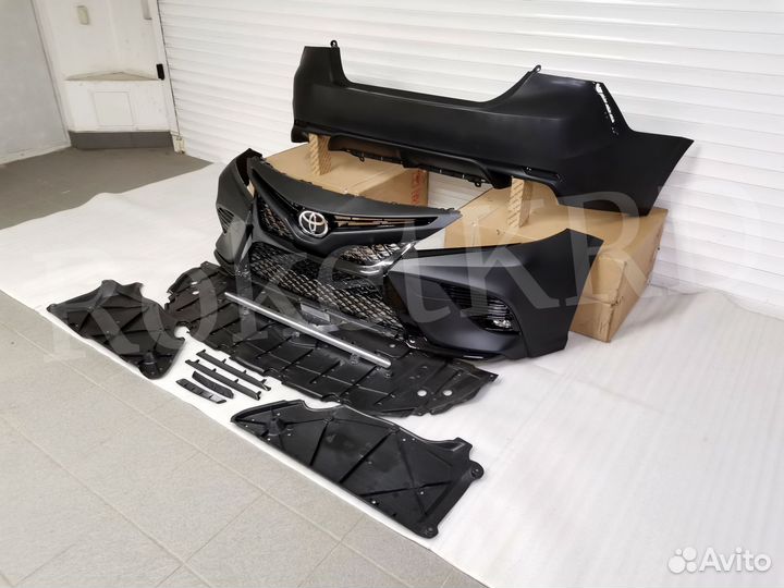 Бамперы от USA версии Camry 70 2017-19г