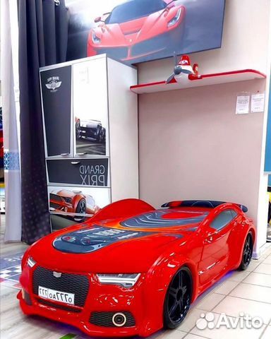 Кровать машина