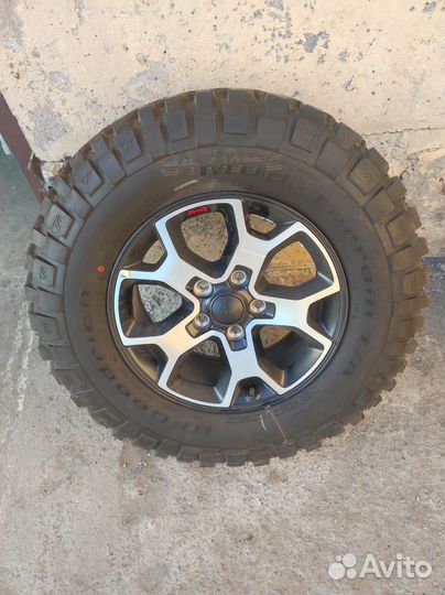 R17 Bfgoodrich Mud-Terrain T/A 255/75, PCD 5x127 DIA 71.5