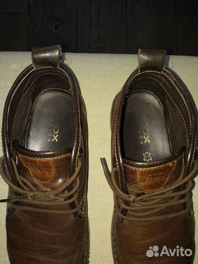 Ботинки geox 43р 100%кожа