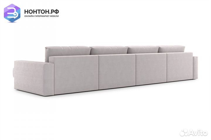 Диван п-образный тик-так Монарх М2О2 бежевый