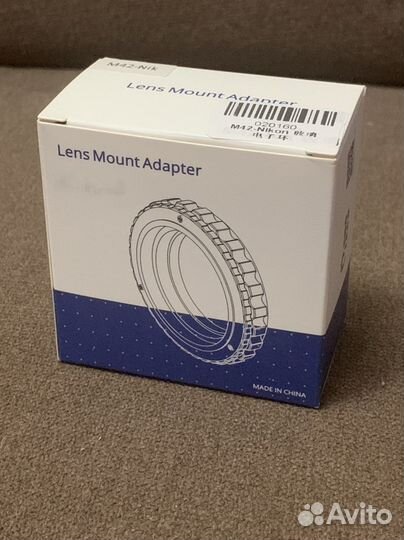 Переходники м42 на Nikon с линзой и с чипом