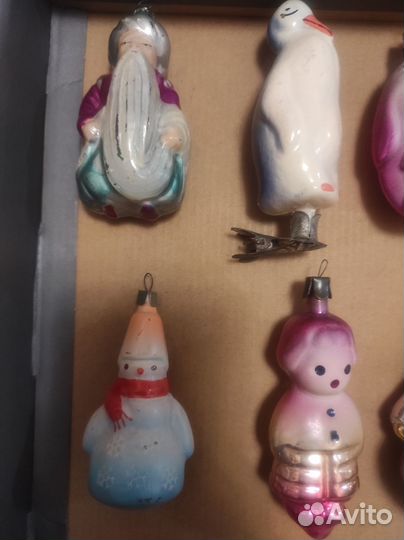 Елочные игрушки СССР