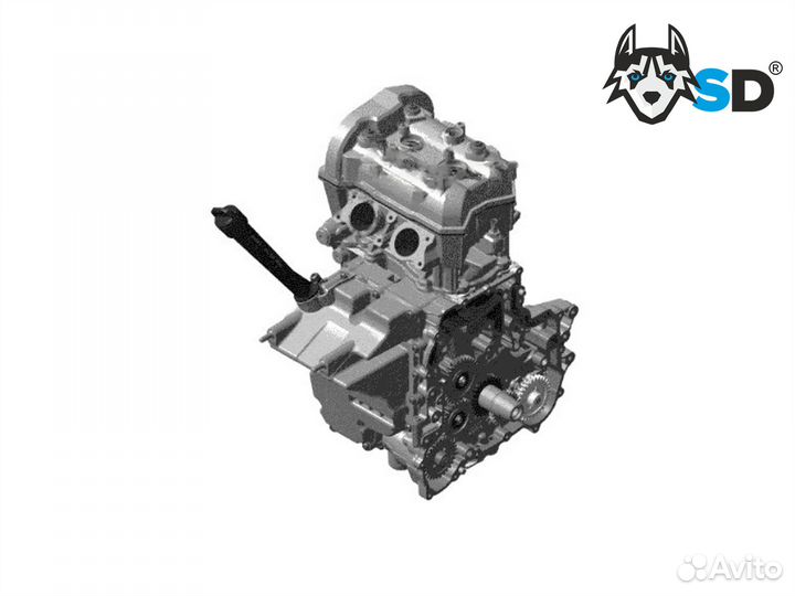 Оригинальный двигатель 420060203, Long Block 602
