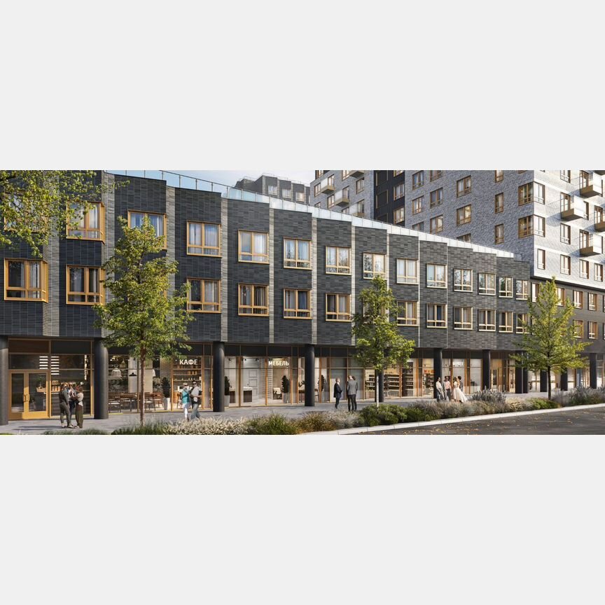 2-к. квартира, 66 м², 10/12 эт.