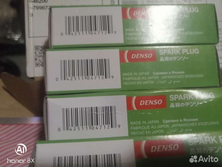 Иридевые свечи Honda комплект 4шт диаметром 12мм