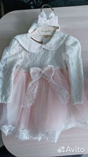 Платье для девочки 68 74