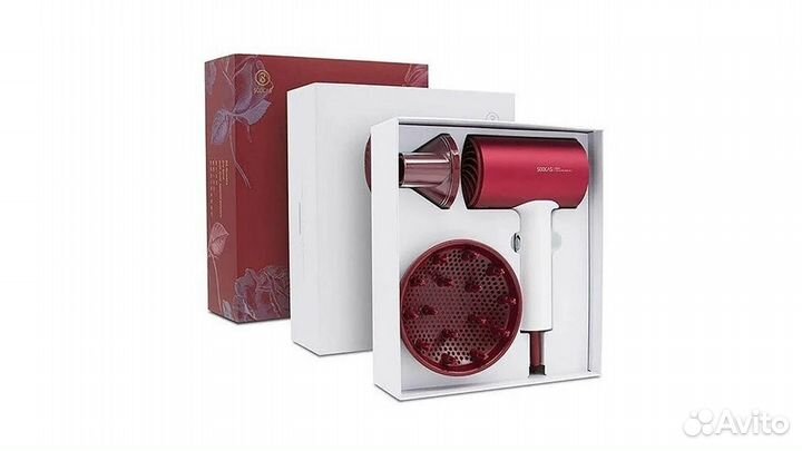 Фен для волос Xiaomi Soocas Dryer H5 Red