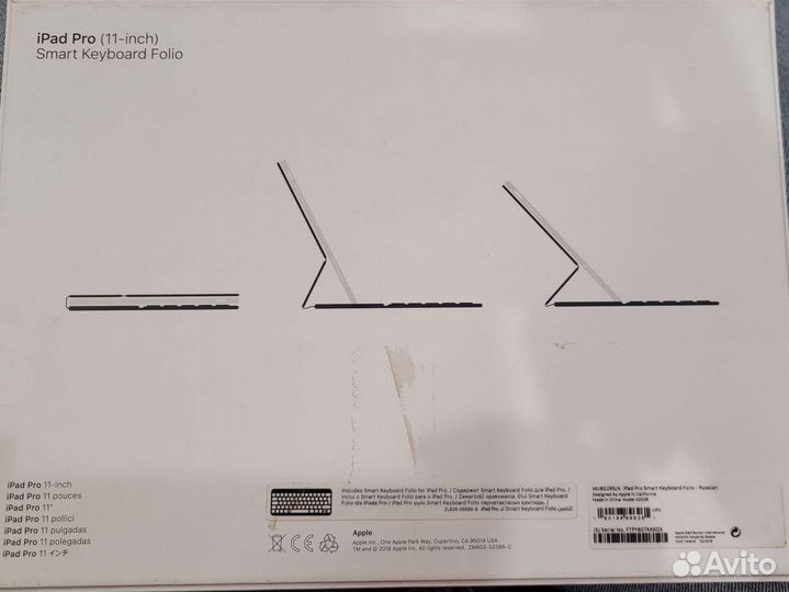 Apple smart keyboard iPad Pro 11