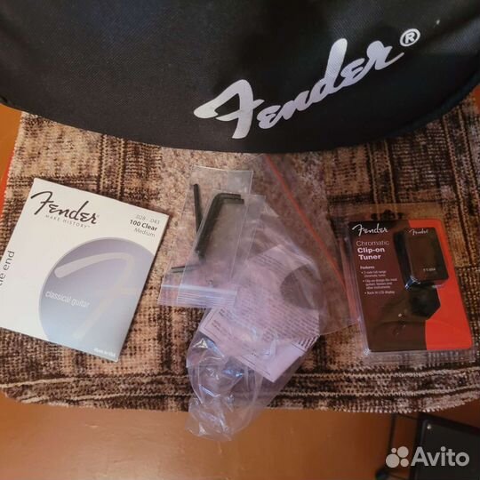 Акустическая гитара fender