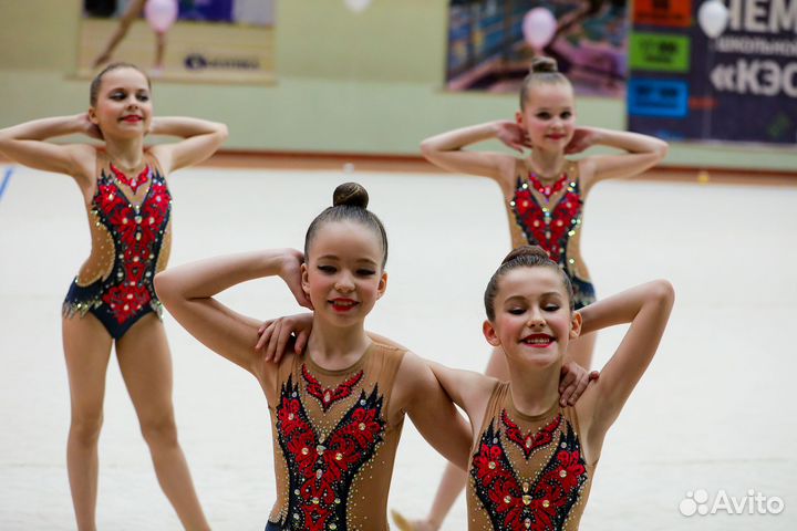 Групповые купальники для художественной гимнастики